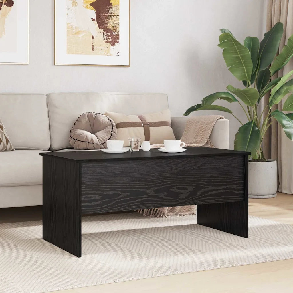 Tavolino da salotto Rovere Nero 102 x 50,5 x 46,5 cm 880718