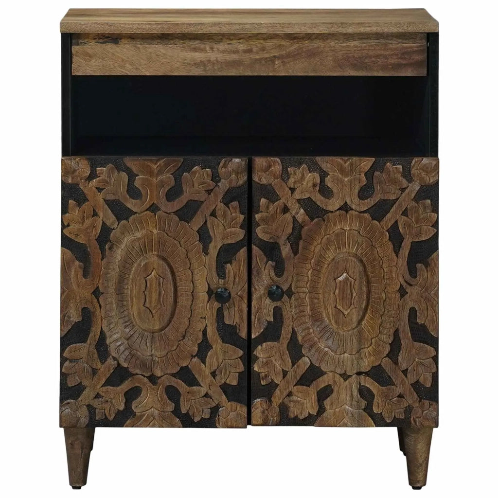 Credenza Marrone 60 x 33,5 x 75 cm Legno di mango massello 4018357
