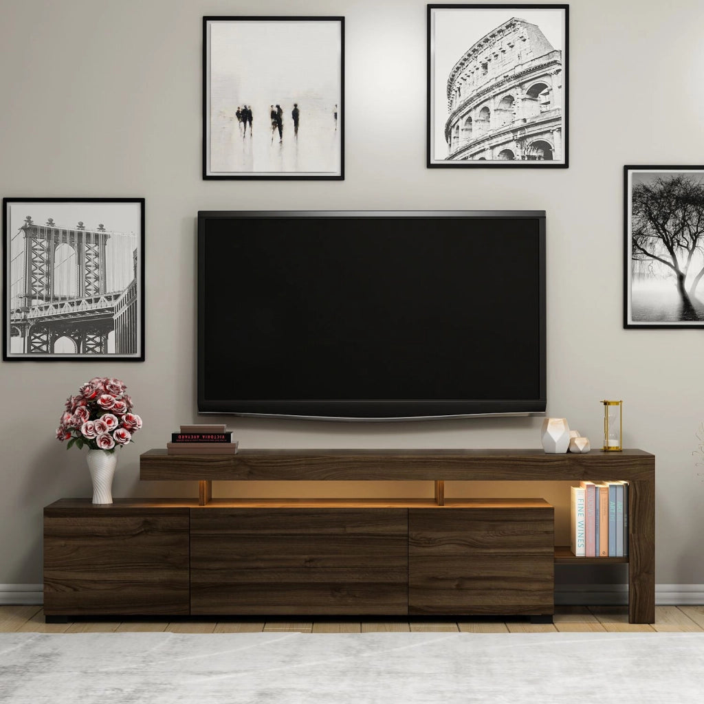 Porta TV in legno "Beliz" Porta TV - 192 x 37 x 53 cm