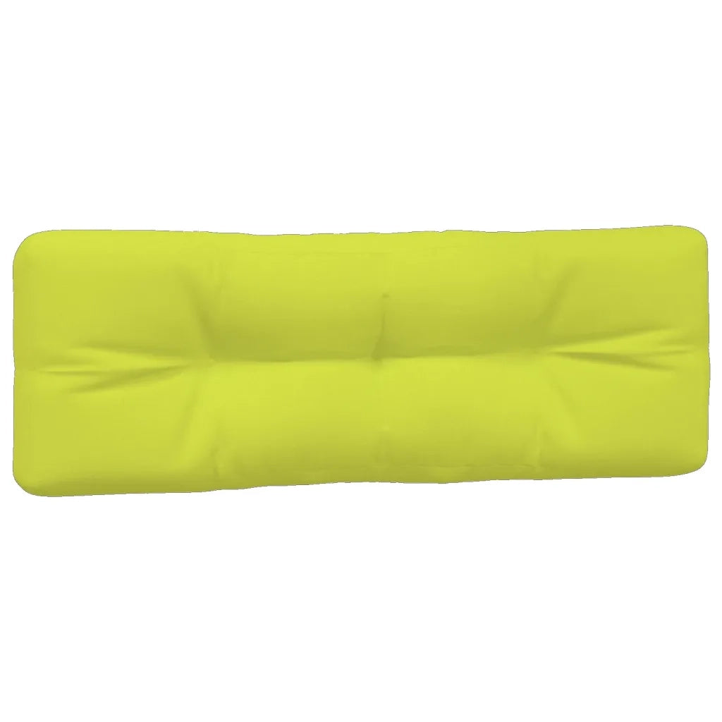 Cuscini per Pallet 7 pz Verde Intenso in Tessuto