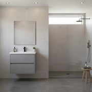 Composizione mobile bagno sospeso con cassetti cm 70 mod. ELEGANCE - Grigio Corda