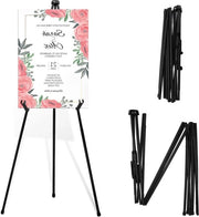 Seggiolone per decorazioni matrimoniali - pieghevole e regolabile - 160 cm alto - metallo nero - per uso interno ed esterno