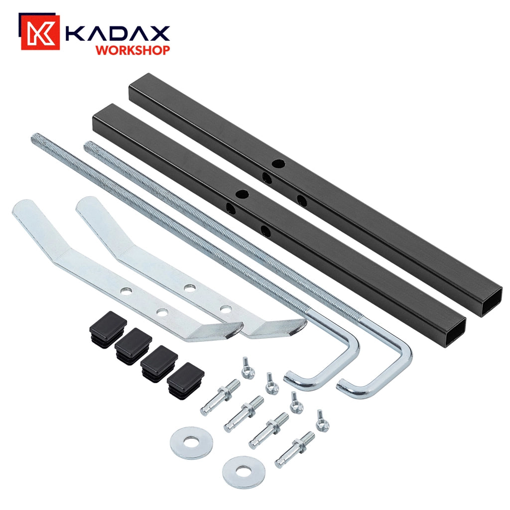 Supporto universale per portapacchi KADAX per qualsiasi auto in acciaio
