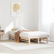 vidaXL Letto senza Materasso 90x190 cm in Legno Massello di Pino