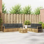 Set divani Legno di Acacia Massello