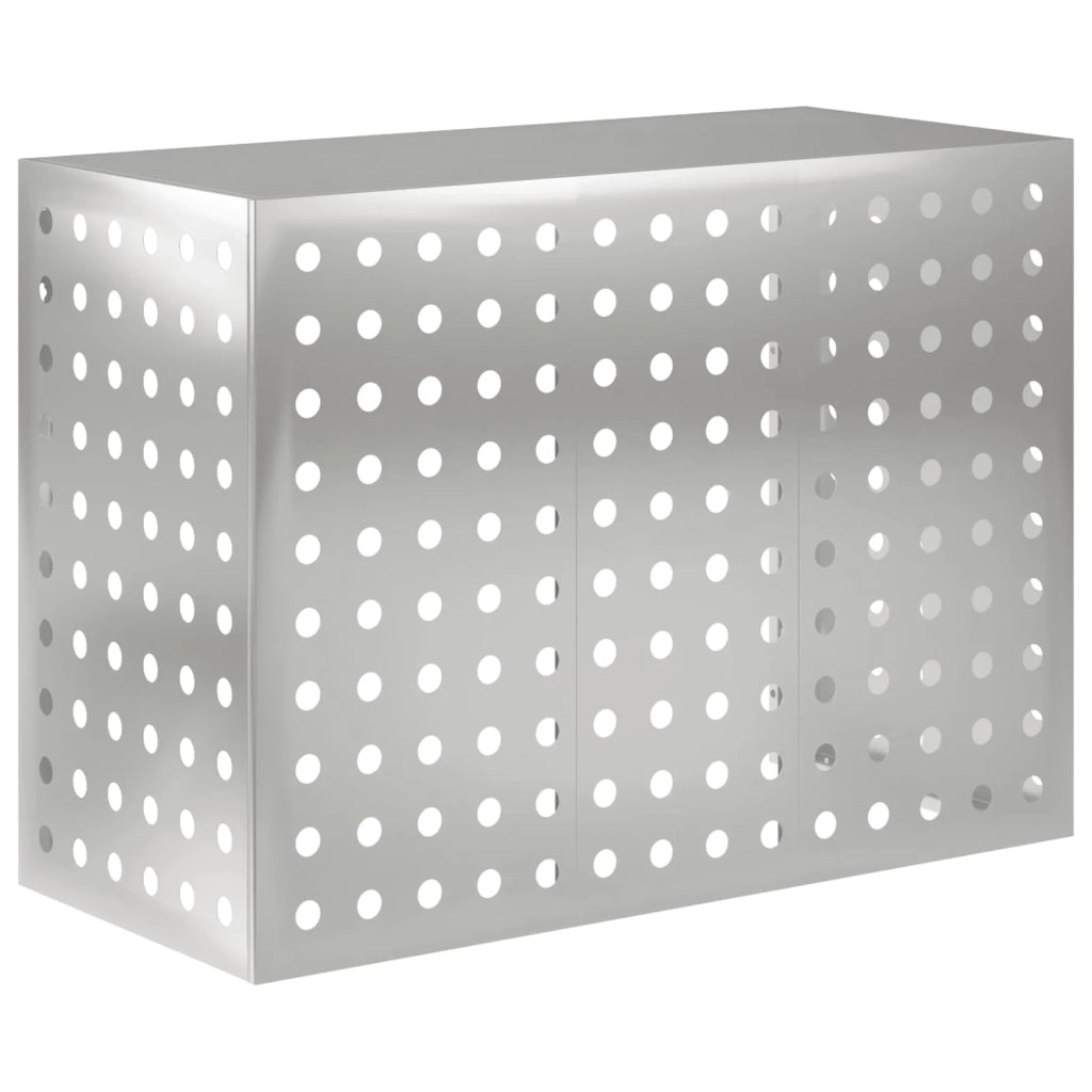 Copertura per condizionatore d'aria Argento 110 x 50 x 80 cm 8014141