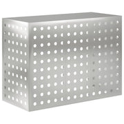 Copertura per condizionatore d'aria Argento 110 x 50 x 80 cm 8014141