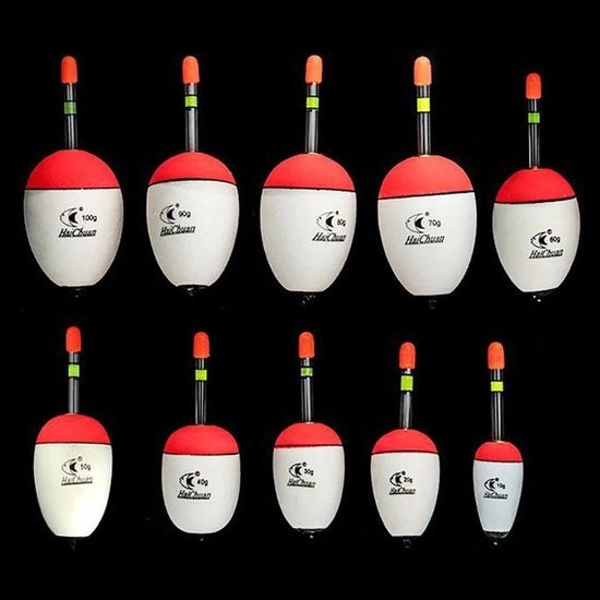 Attrezzatura da Pesca - Drijver EVA con Luce - Visdabber - Pesca in Mare - Tackle per Trota - 10 Dimensioni - Visdabber