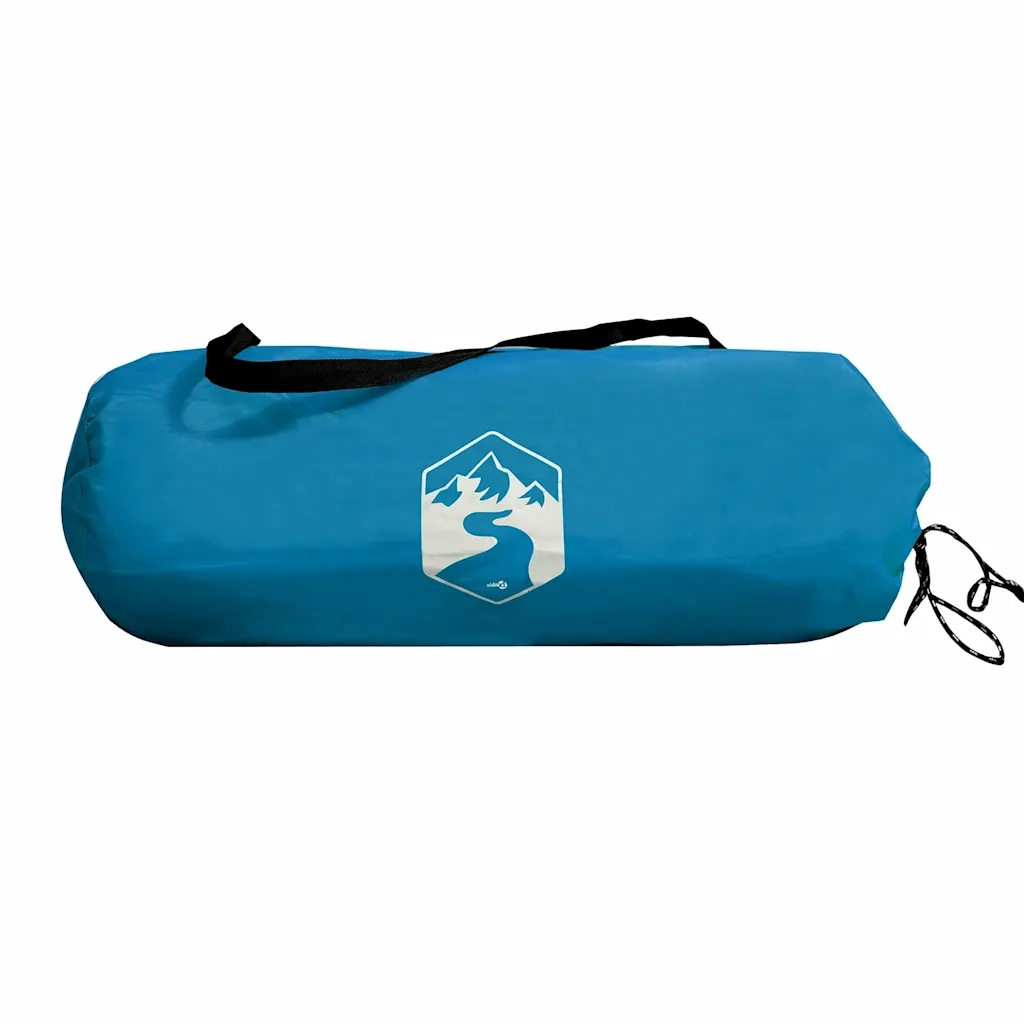 Tenda da Doccia Blu Impermeabile