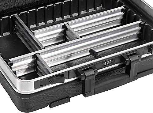 BandW 120.04-P GO mobil Valigetta portautensili con manico telescopico e ruote 36 litri 48 x 37.5 x 20 cm interno colore Nero