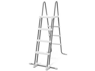 SCALETTA 4 GRADINI RIMOVIBILI  per piscine da cm.122h.  peso kg.25,2 (28076)    INTEX