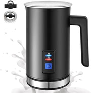Melkopschuimer 500 W automatico con silenziosa funzione di schiumazione elettrica, adatto per schiumare a temperatura fredda e calda, con rivestimento, schiumazione rapida