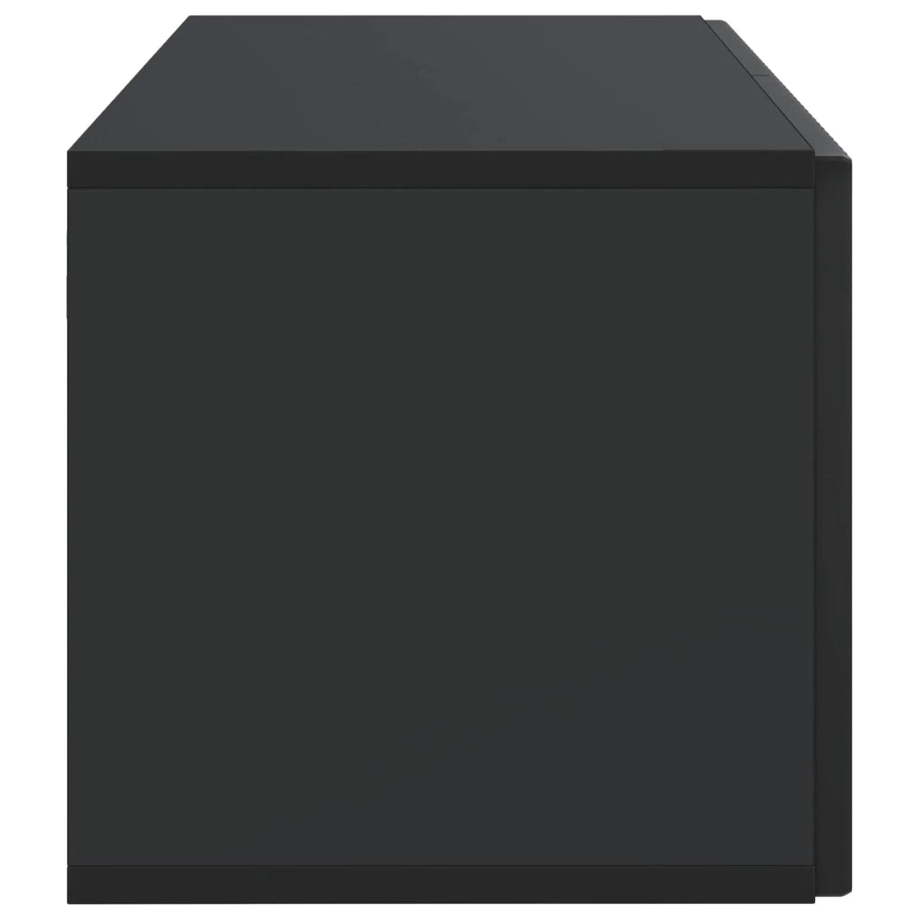 Mobile Porta TV da Muro Nero 59,5 x 31 x 30 cm