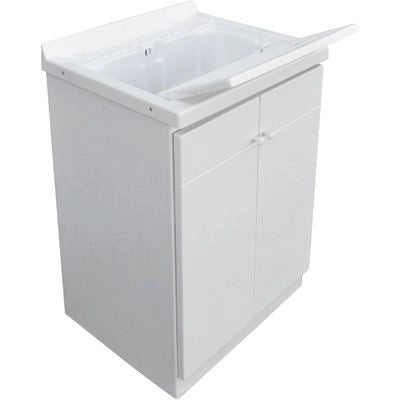 Lavatoio con mobile in abs e con tavola in polipropilene mod. SIRIS - L cm. 60 x P cm. 50