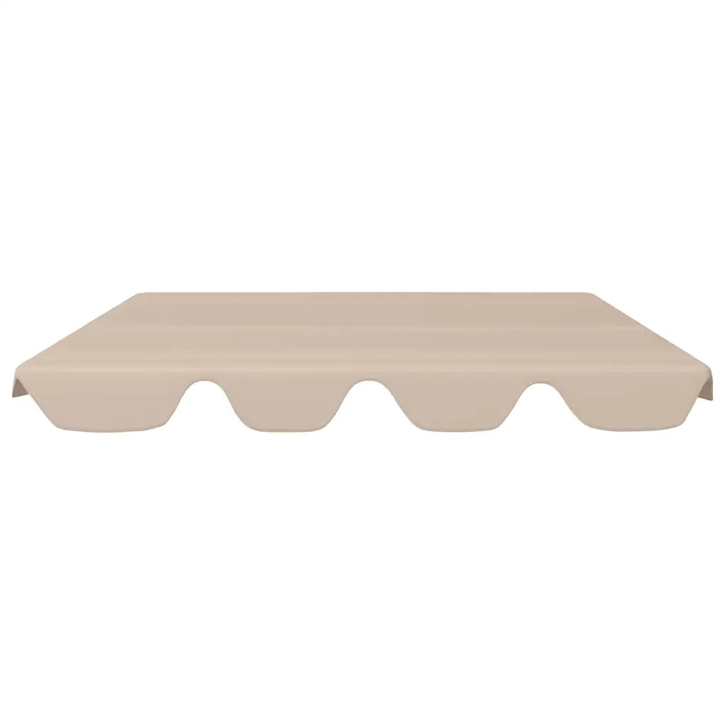 Baldacchino per Dondolo da Giardino Beige 150/130x70/105 cm cod mxl 66511