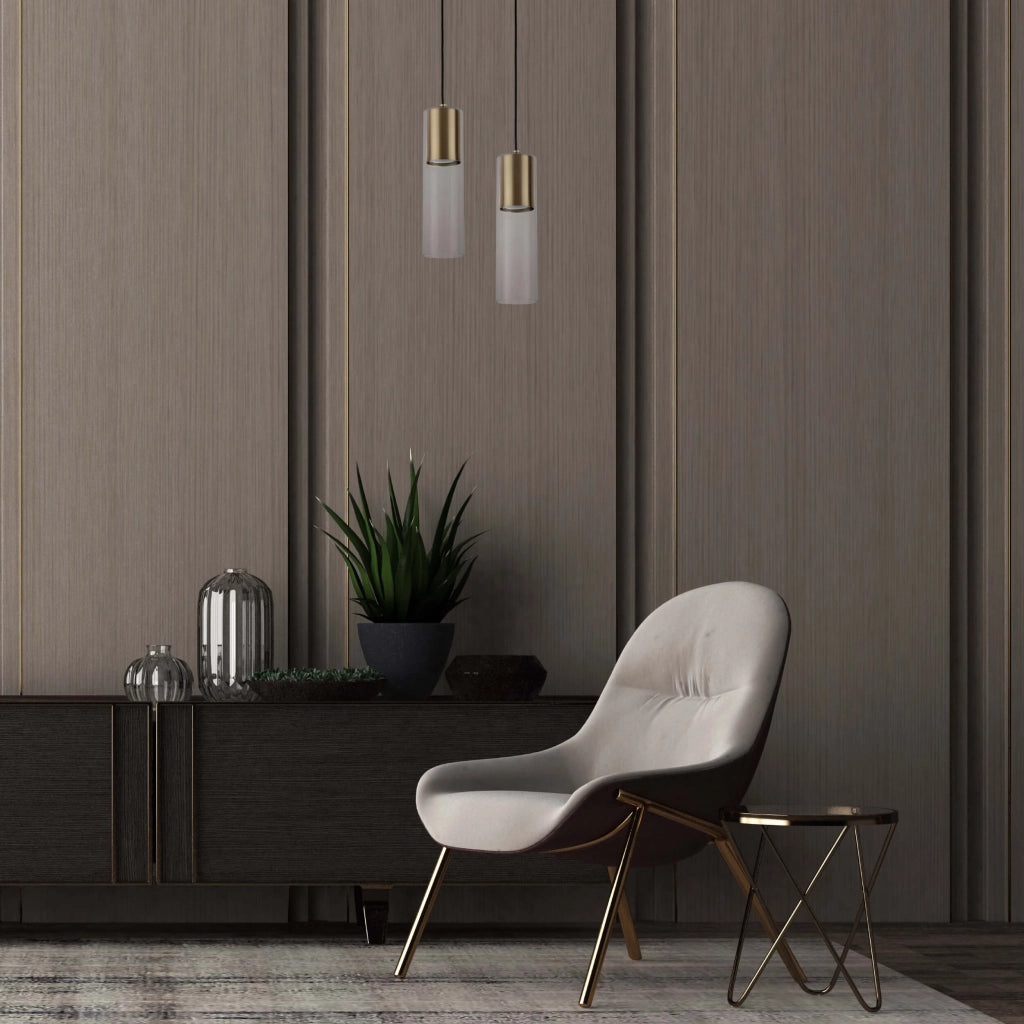 Lampada a sospensione Manacor GU10 oro vetro Light Prestige