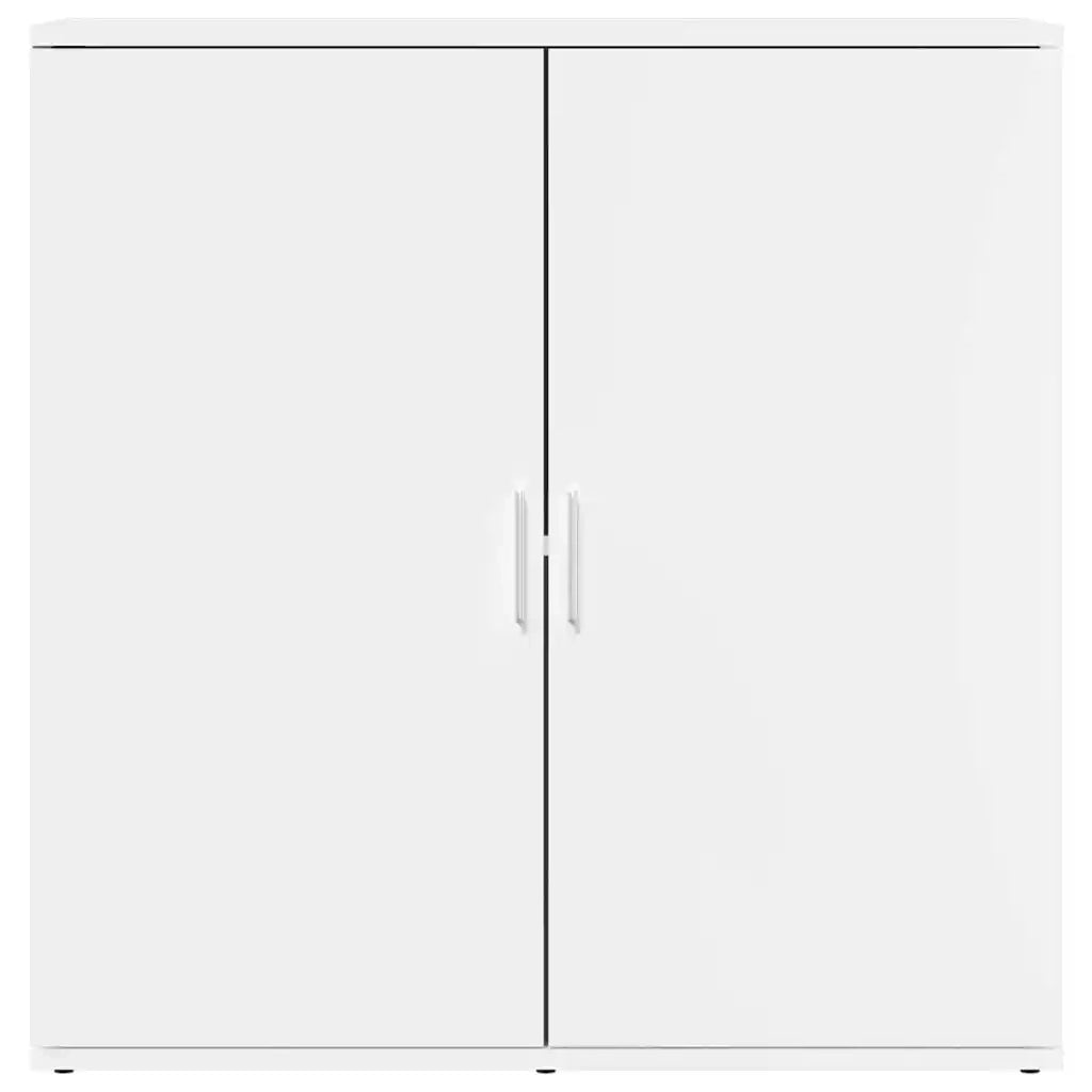 Credenze 2 pz Bianche 79x38x80 cm in Legno Multistrato 3276602