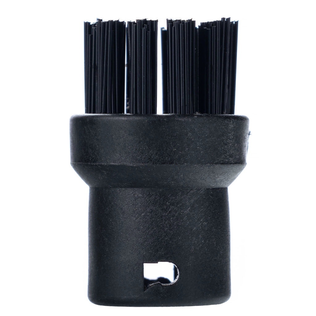 Set di Spazzole per Pulitore a Vapore compatibile con Kärcher SC1–SC5 – 2 Rotonde + 4 Piatte, Setole Ottone e Sintetiche