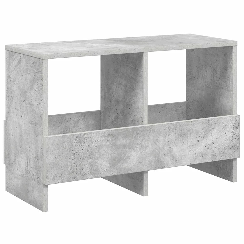 Scaffale per riviste Grigio cemento 68,5 x 30 x 45 cm CFW3032085
