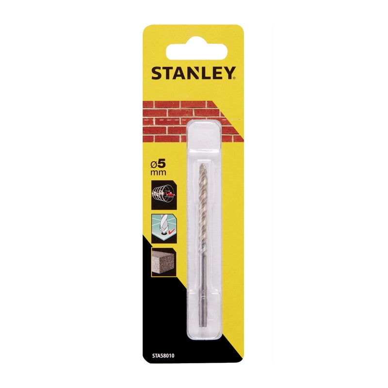 PIRANHA STANLEY STA58010 (X58010)  PUNTA CODOLO CILINDRICO MM. 5- STANLEY- 1,0 pz