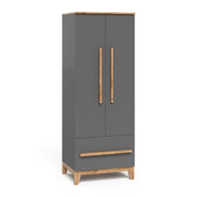 Vitalispa Armadio per bambini Grigio/Artisan 70 x 186.8 cm