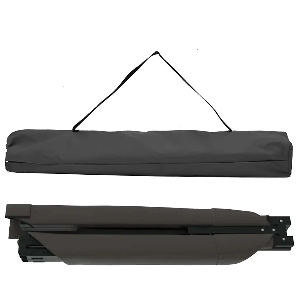 Letto da campeggio pieghevole 2 pz Nero 210 x 80 x 46 cm CFW7758011