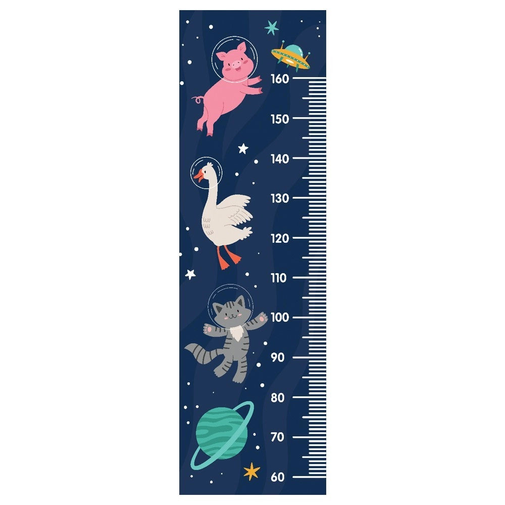 Metro Parete Misura Crescita Bambini in PVC 36x120 Cm Righello Grafico Altezza Muro Bimbi DIS_F