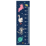 Metro Parete Misura Crescita Bambini in PVC 36x120 Cm Righello Grafico Altezza Muro Bimbi DIS_F