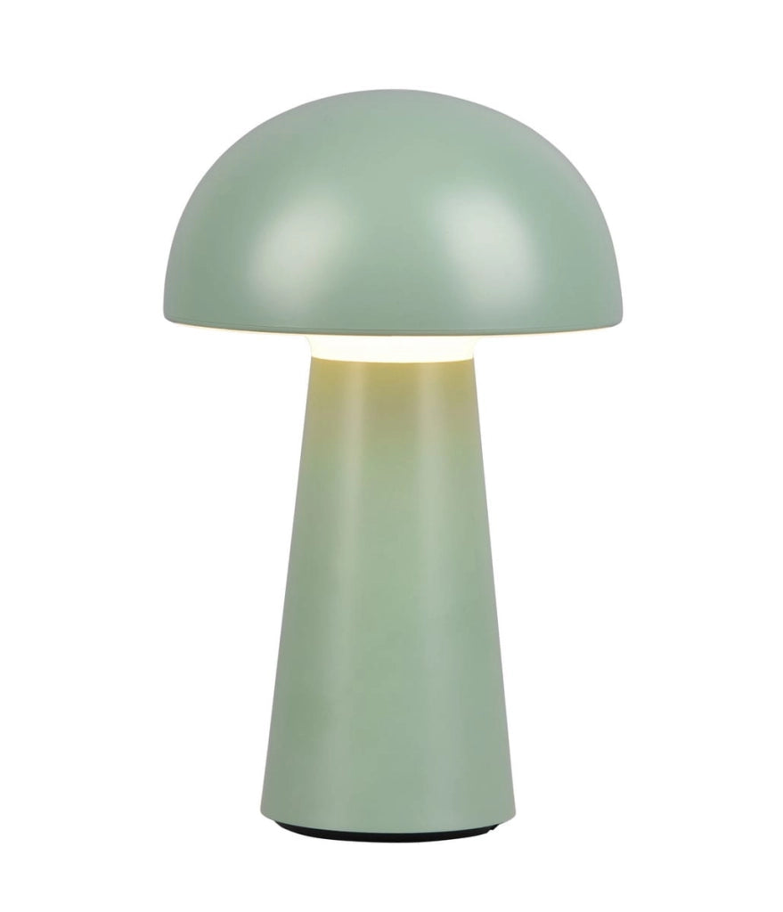 Lampada da tavolo LENNON verde LED USB dimmer IP44