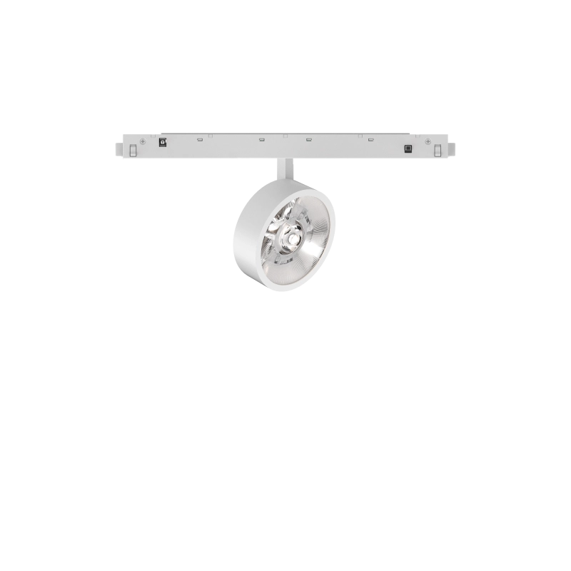 Sistema Lineare Ego Track Flat Single 09w 3000k On-off Wh Ideal-lux