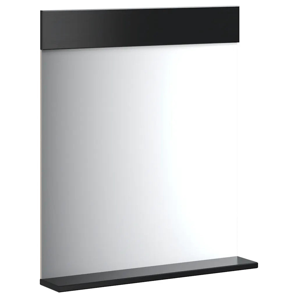 Set Mobili da Bagno | Armadio da bagno 3 pz BERG Nero in Legno Massello di Pino