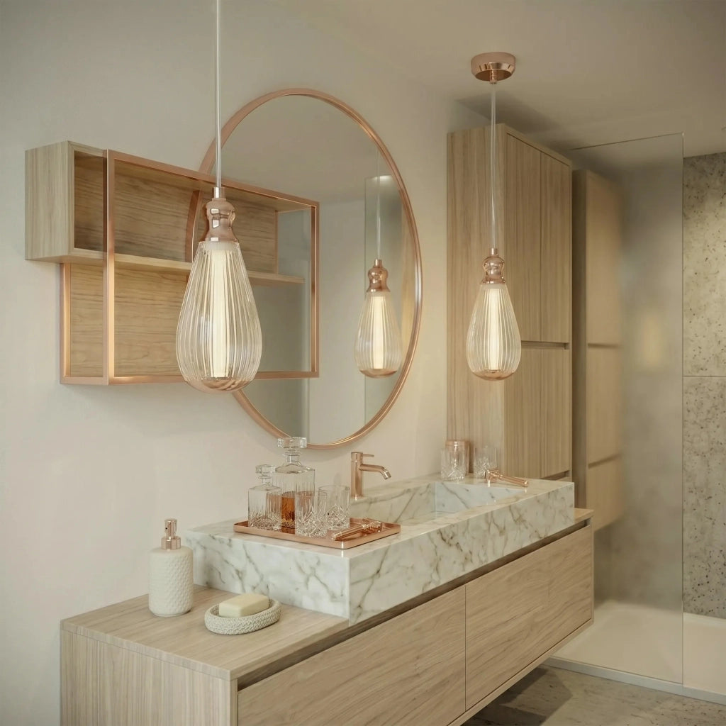 Lampada A Sospensione Da Soffitto Lhj120-cp Light Rose Gold