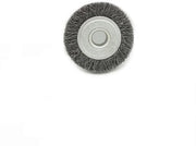 Wielborstel in acciaio 75 * 13mm - Borstello rotante a rullo rotondo per pulizia, rimozione ruggine e abrasione