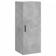 Armadietto a Muro | Mobile a Parete Grigio Cemento 34,5x34x90 cm