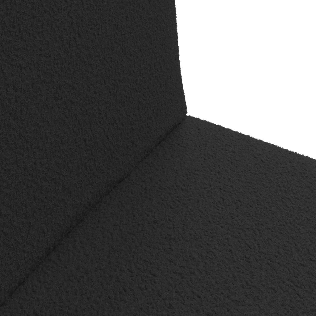 Sedia da Pavimento Nero 54 x 64 x 59 cm 42028116