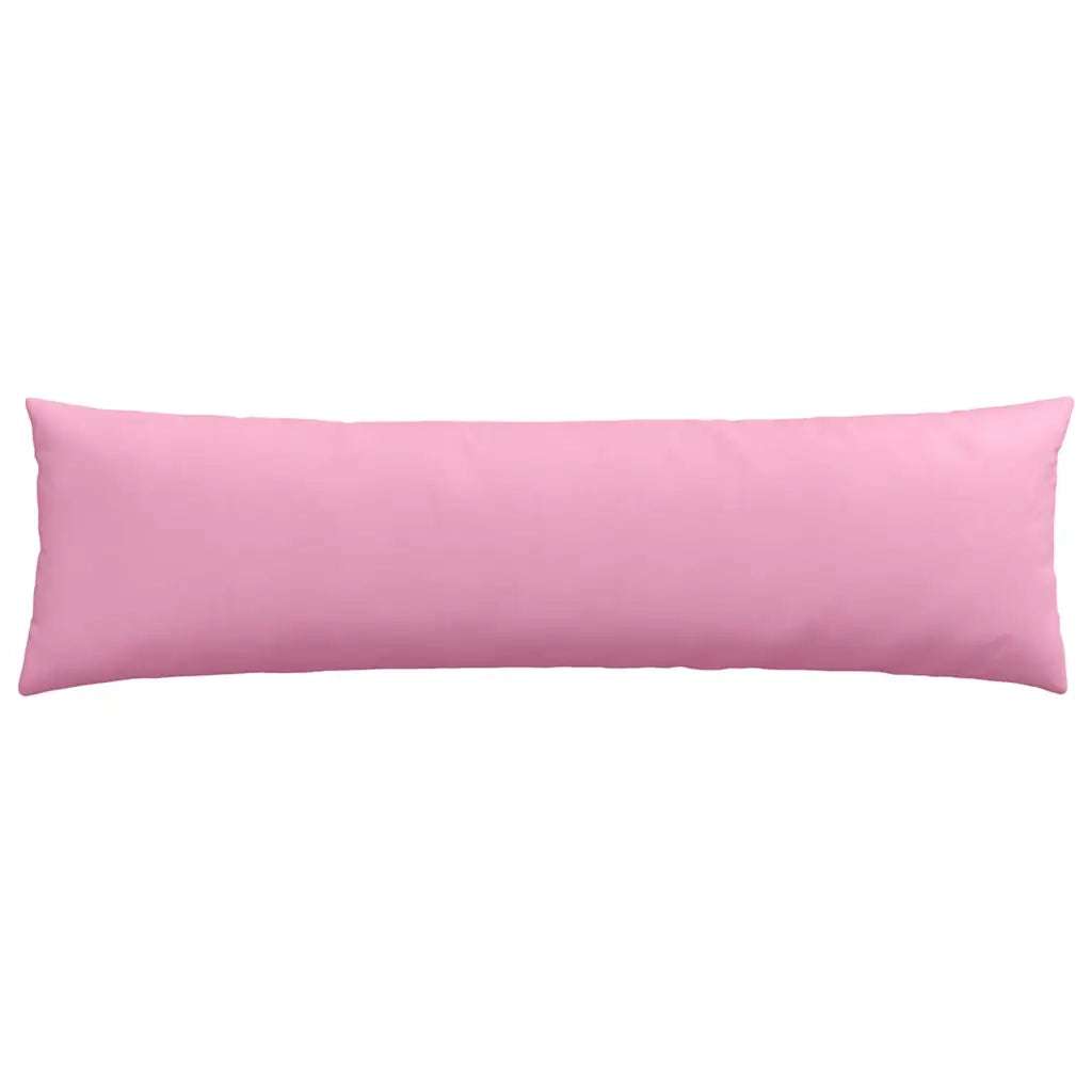 Cuscini da Divano 2 pz | Cuscini per sedie Rosa 145 x 40 cm Tessuto