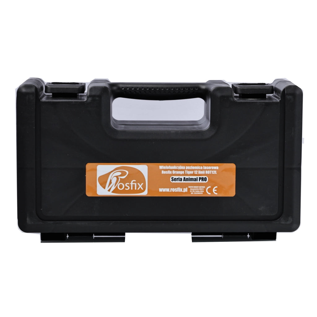 Livella Laser Rosfix Orange Tiger ROT12L – 12 Linee 360° | Precisione 0,2 mm/10 m, IP54, -20°C a 50°C