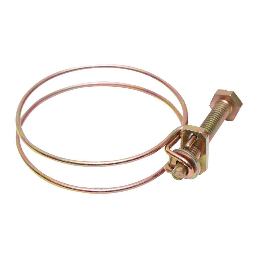 Fascetta stringicavo 45-50mm con vite M6x50mm per tubo flessibile Breckner Germany
