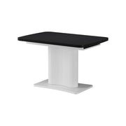 Vicco tavolo da pranzo allungabile Nero/bianco 120 x 80 cm estensibile