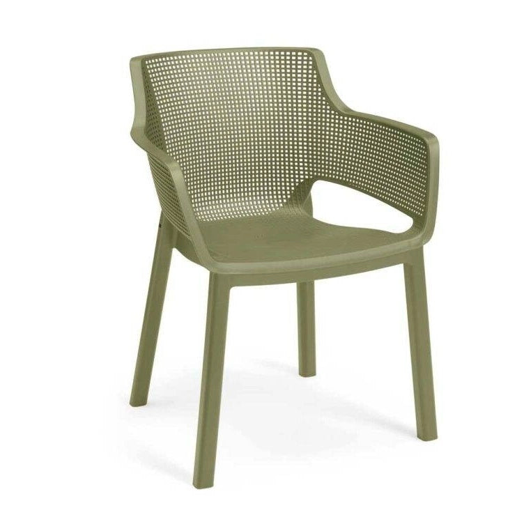Keter SEDIA ELISA 54X61XH79CM VERDE CEDRO IN RESINA