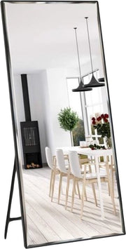 Spiegolo Indipendente a Tavola - Design a Corpo Completo - 165 x 60 cm - Ideale per Camere da Letto