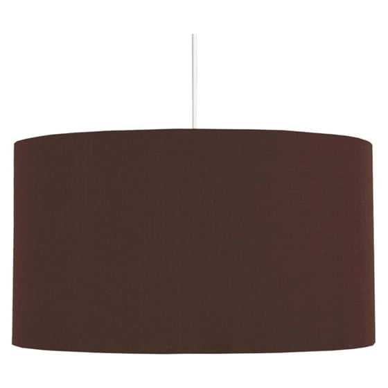 Lampada a sospensione Candellux Onda bianco/marrone Ø40 E27
