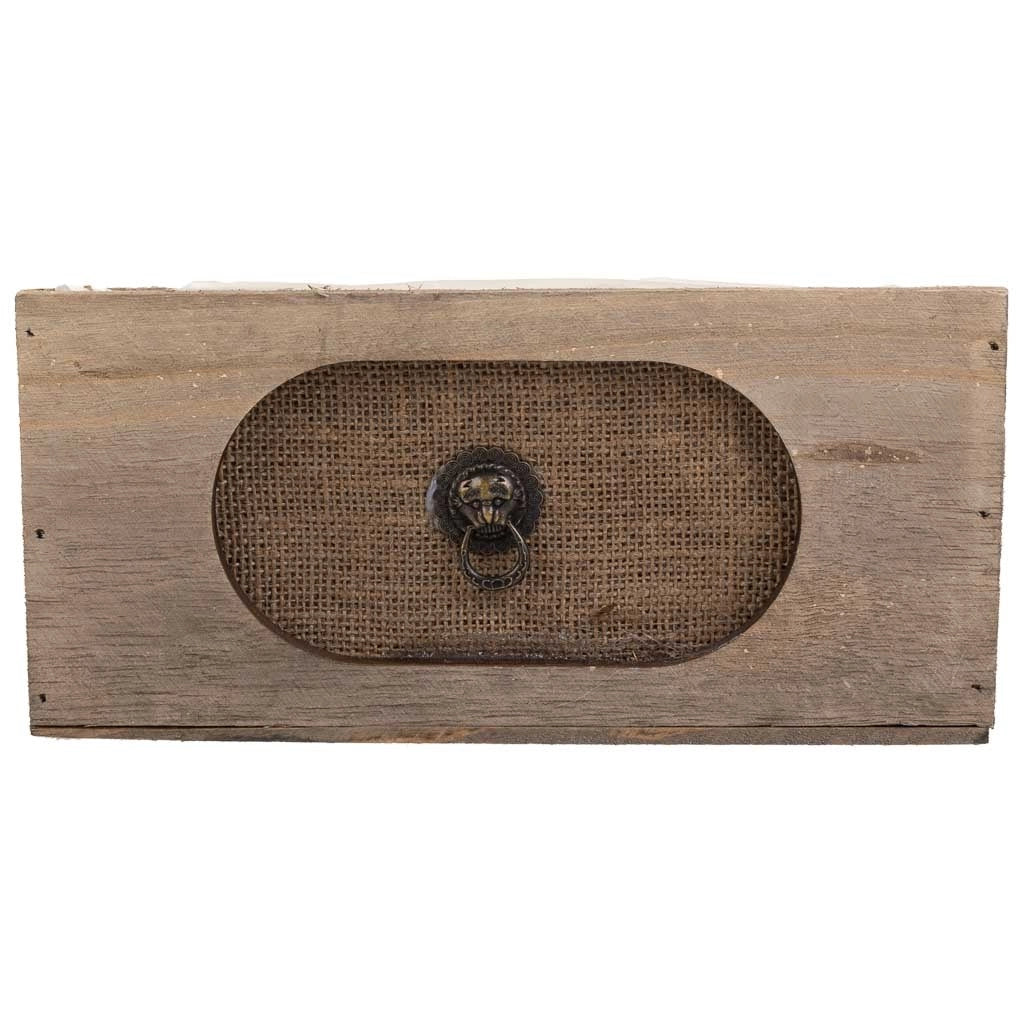 Cassetto in legno marrone 25x13x12h