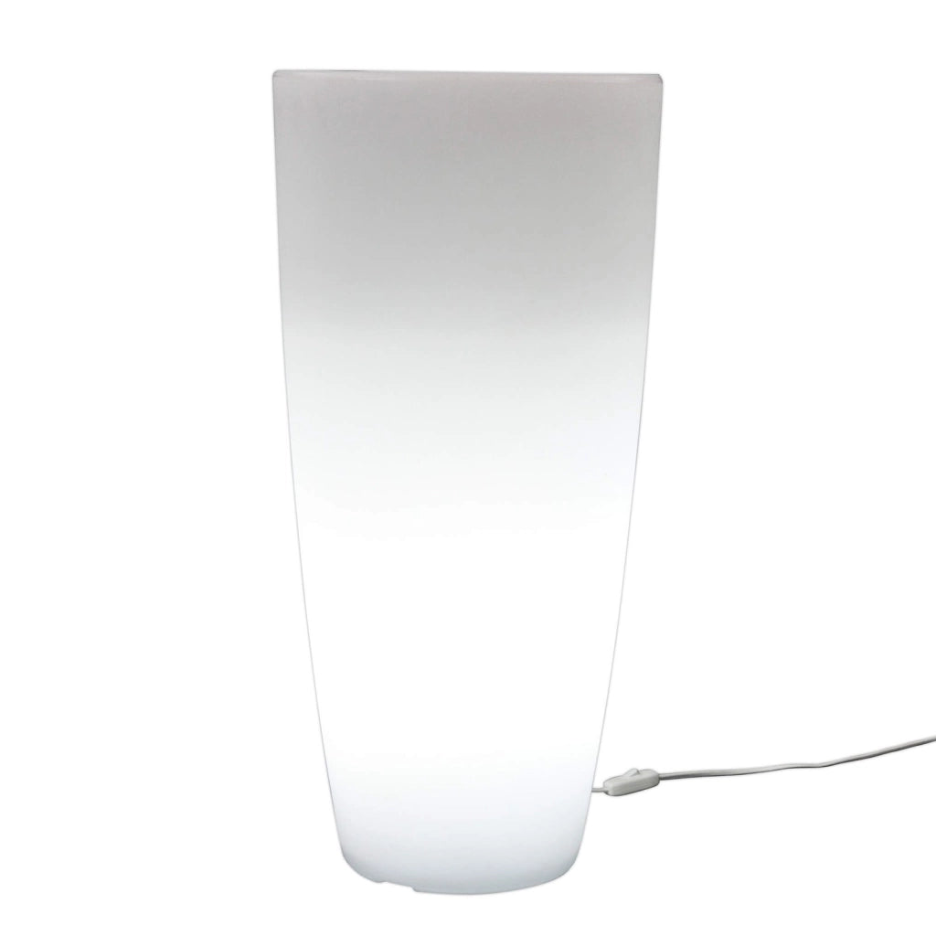 Vaso luminoso in Polipropilene cm 40x40x90 - LUCIUS