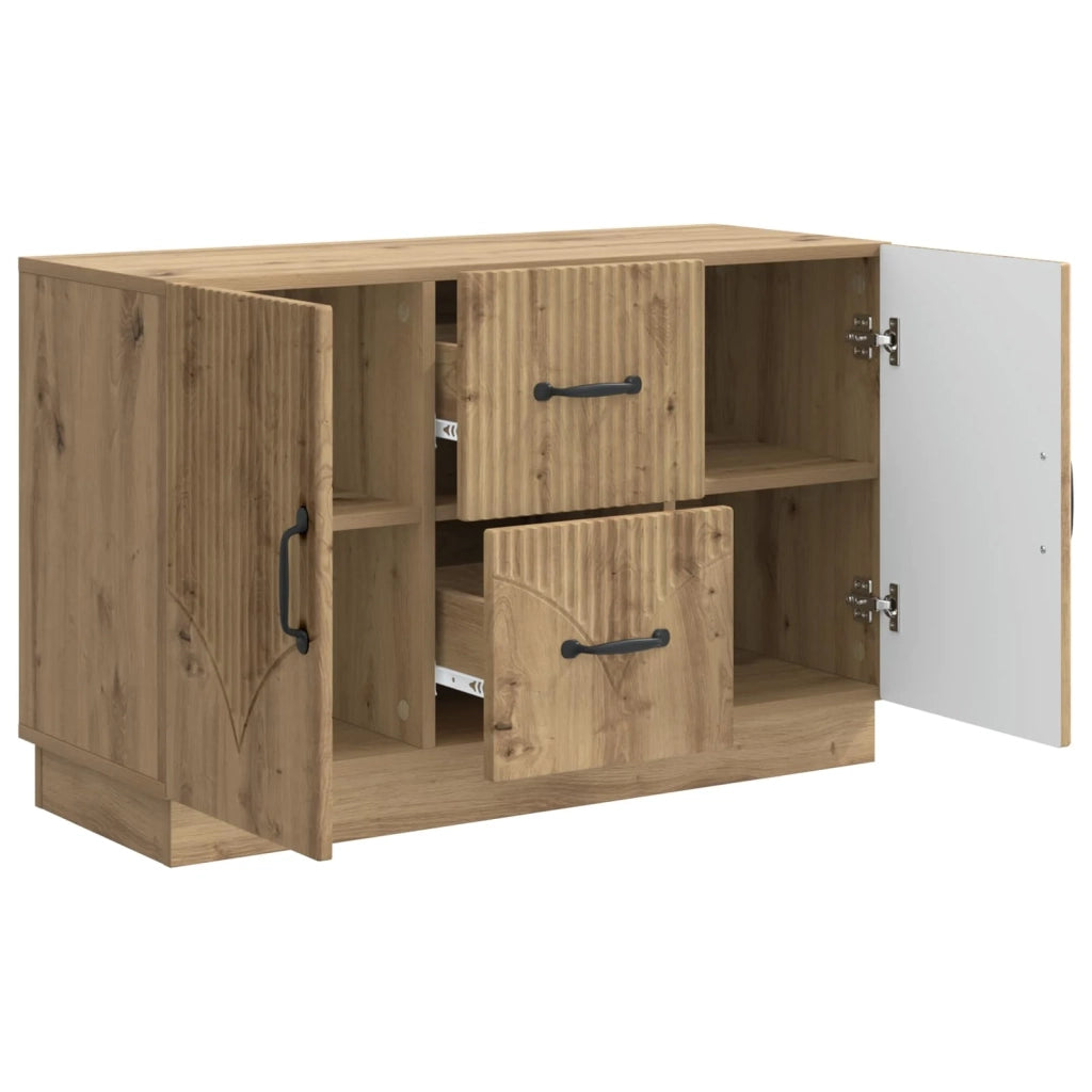 Credenza con cassetto Rovere Artigianale 89 x 34,5 x 57 cm
