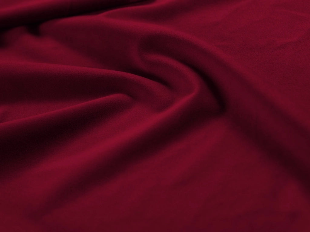 Cosmopolitan Design - Pouf "Bali" in velluto rosso 