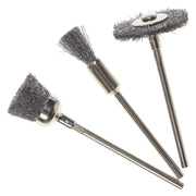 SET MINI SPAZZOLE PER TRAPANO set 3 pezzi  - PG