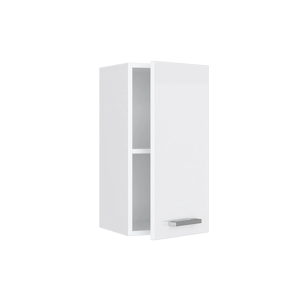 Vicco Pensile universale Bianco lucido 30 cm con anta