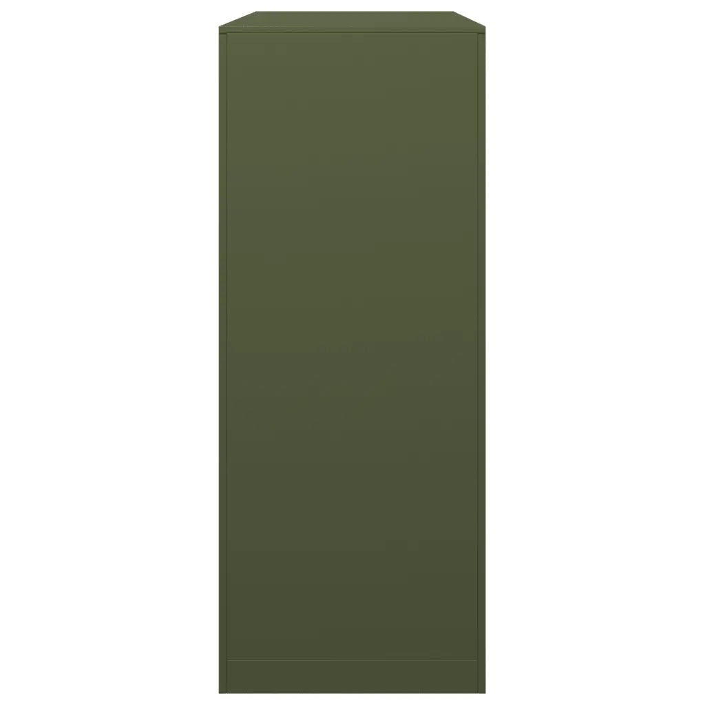 vidaXL Rastrelliera per Legna da Ardere Verde 100x40x100 cm in Acciaio