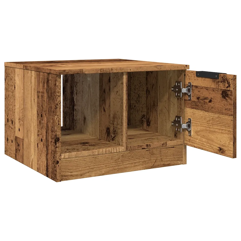 vidaXL Tavolino da Salotto Legno Antico 50x50x36 cm Legno Multistrato